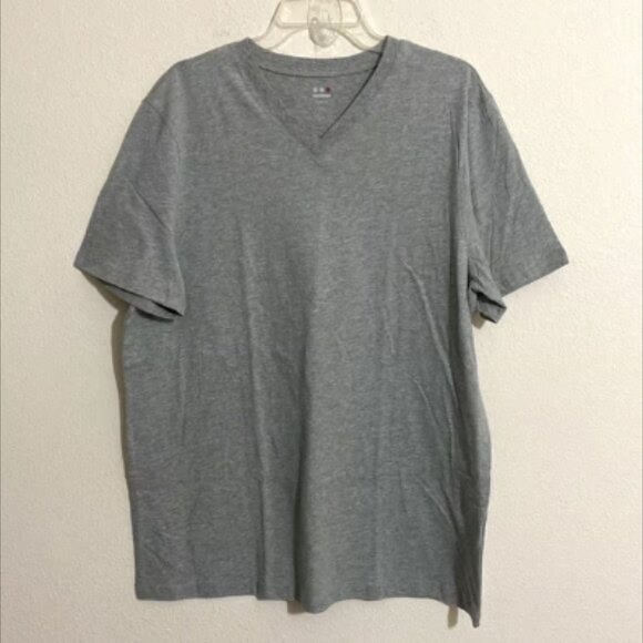 NWOT Lot of 3--THREE DOTS Men's Short Sleeve T-Shirts GRAY Size XXL - Picture 2 of 9